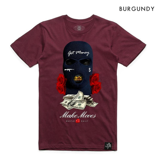 Hasta Muerte Get Money Ski Mask T-shirt