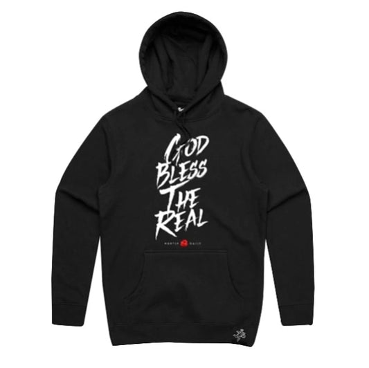 Hasta Muerte God Bless The Real Hoodie (Black)