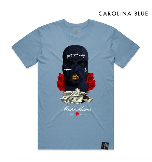 Hasta Muerte Get Money Ski Mask T-shirt