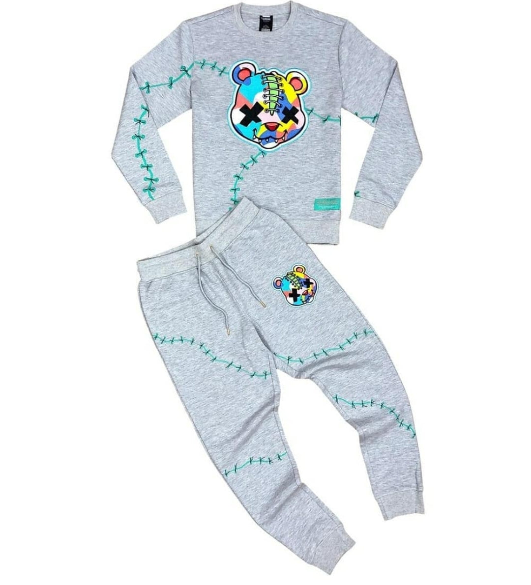 Civilized Monster Bear Set (gray)