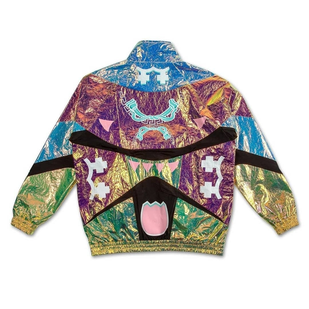 Pink Dolphin Iridescent Wave Breaker