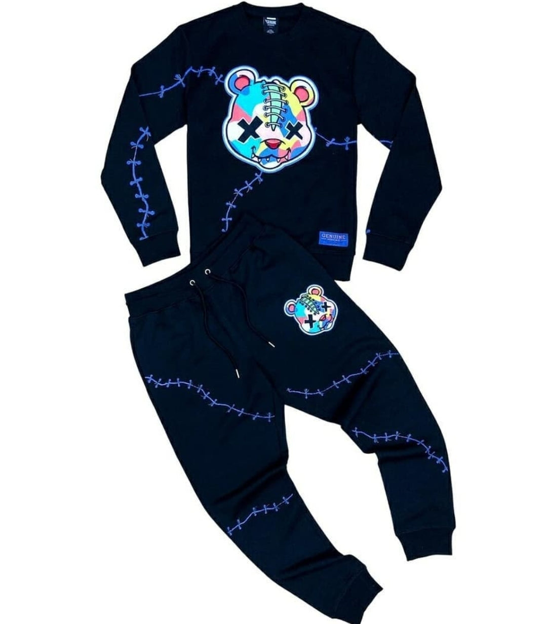 Civilized Monster Bear Set (Black)