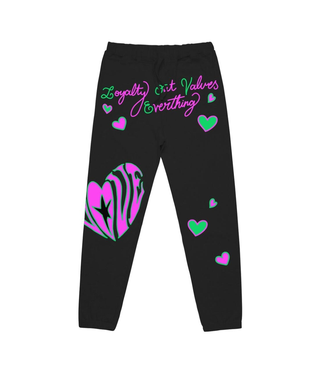 L.O.V.E Love Fill Sweatpants