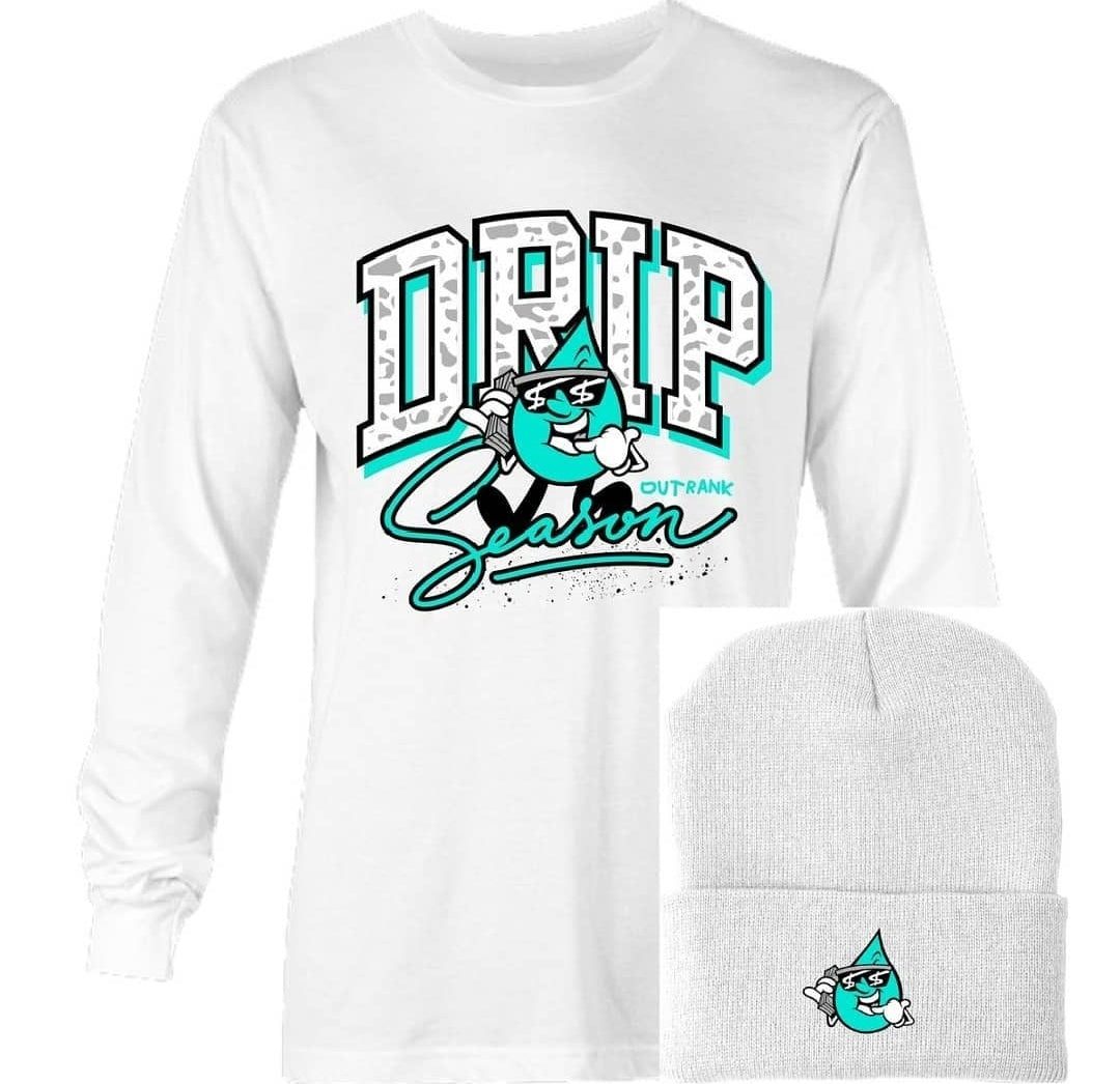Outrank Drip Season Long Sleeve & Beanie