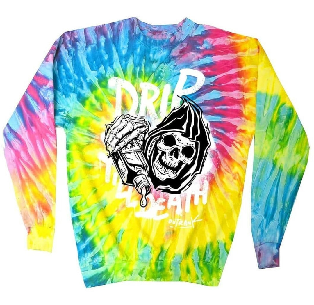 Outrank Drip Till Death Crew Neck