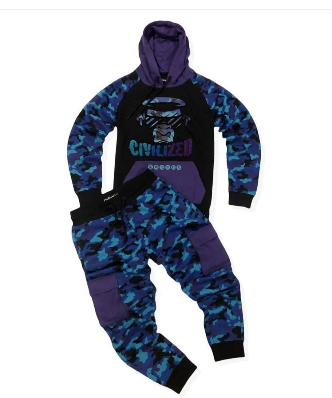 Civilized Camo Ape Set (Purple)