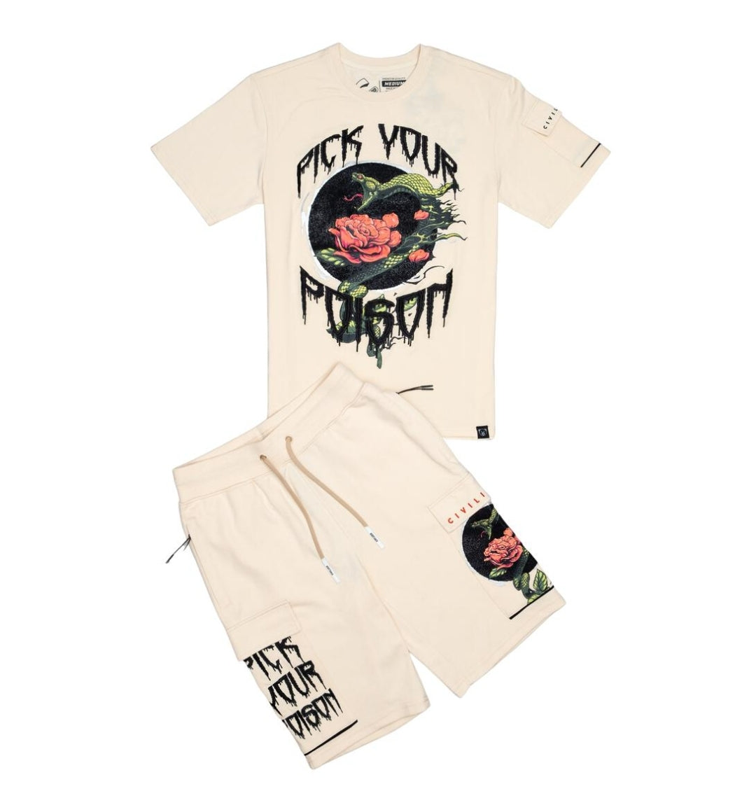 Civilized Pick Your Poison Short Set