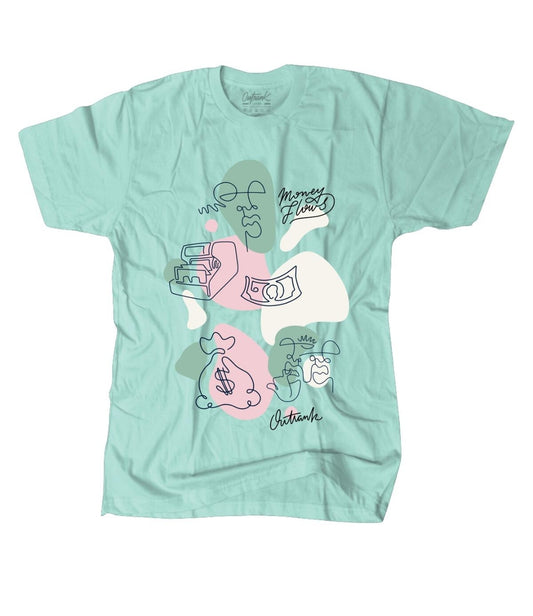 Outrank Money Flows Set With Reversible Bucket Hat