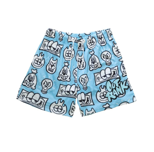 Outrank Never Full Mesh Shorts