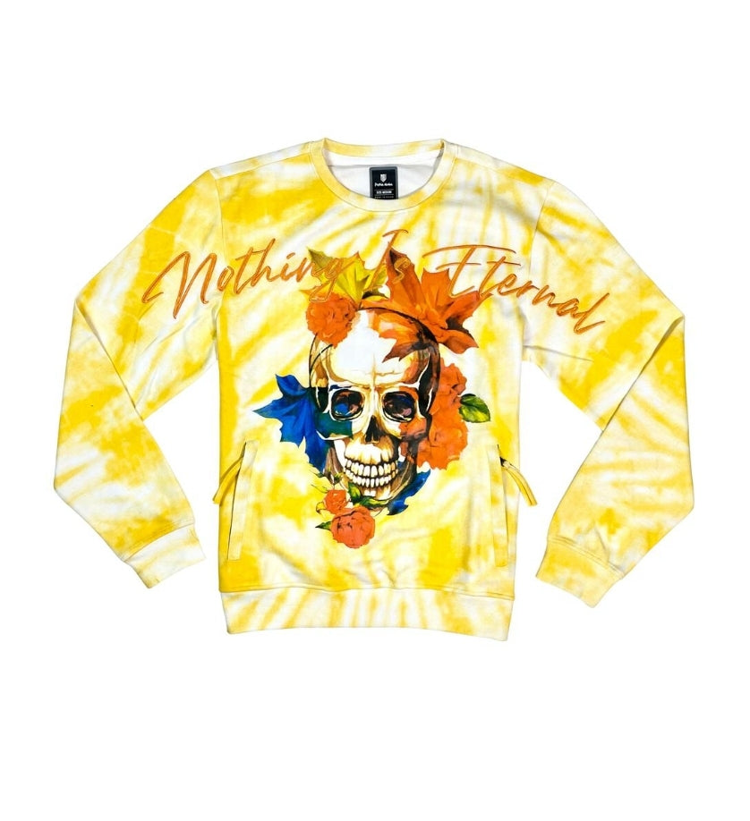 Motive Denim Nothing Is Eternal Crew Neck (Yellow)