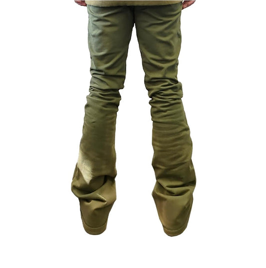 Rebel Minds Pigment Dyed Fleece Stacked Pants