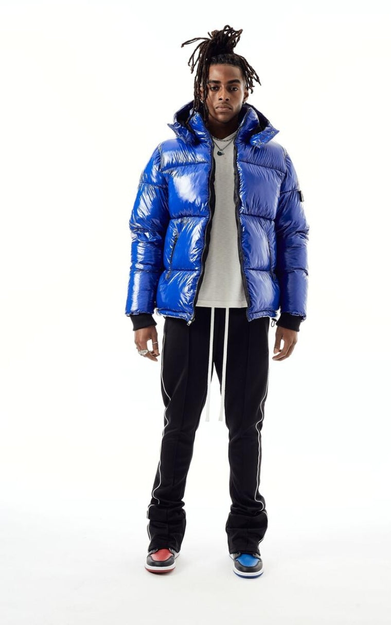 Rebel Minds Puffer Coat (Blue)