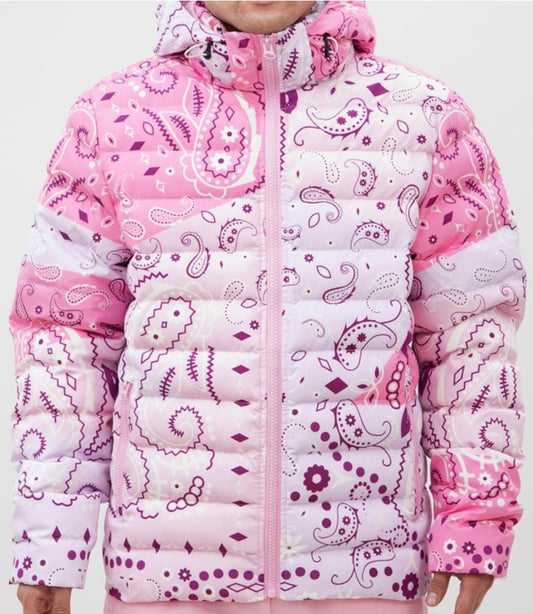 Eternity Paisley Puffer (Pink)