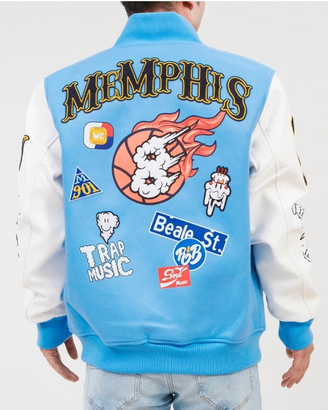 Wedding Cake Memphis Varsity Jacket