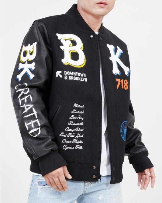Wedding Cake Brooklyn Varsity Jacket