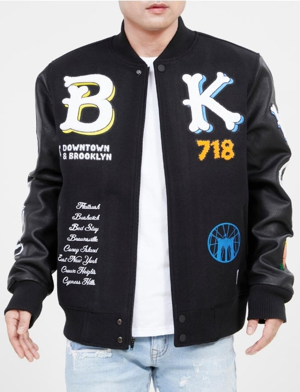 Wedding Cake Brooklyn Varsity Jacket