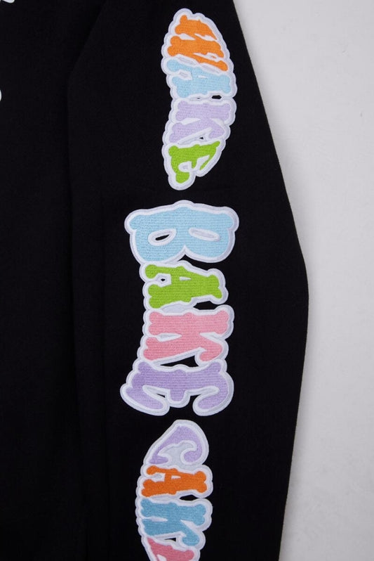 Wedding Cake Wake Bake Cake Hoodie (Black)