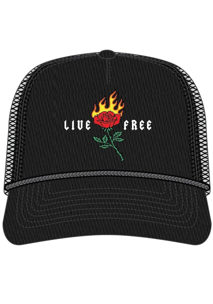 Live Free Trucker Hat