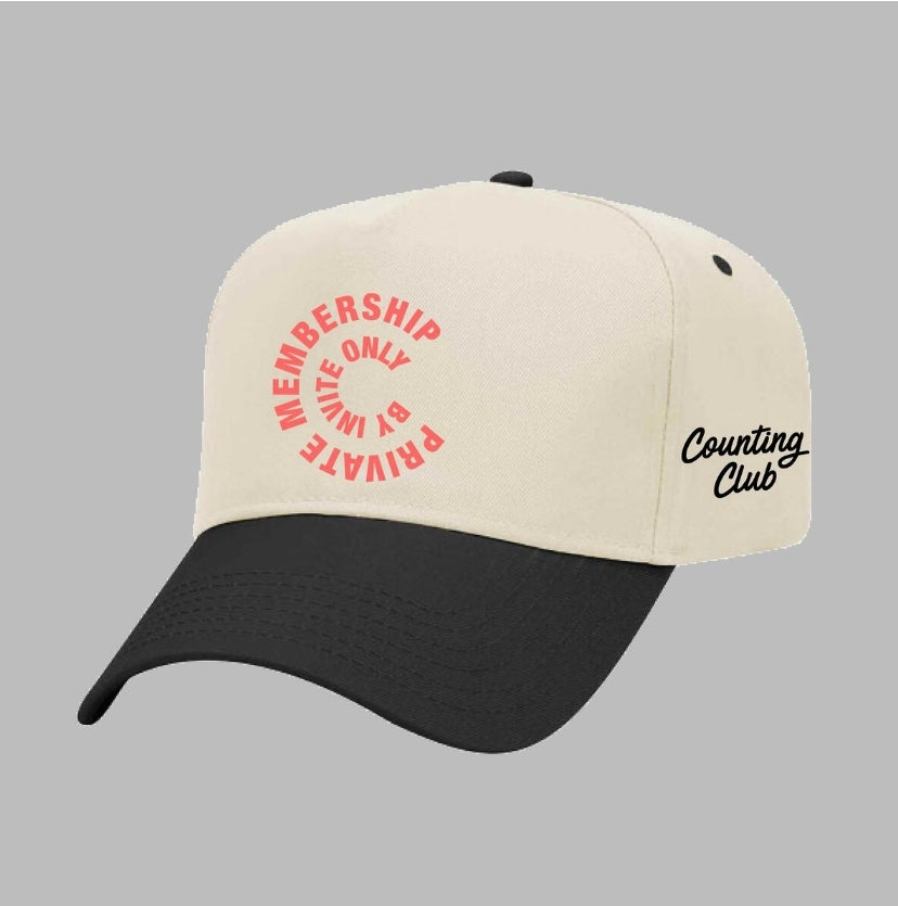 Counting Club Private Invite Hat