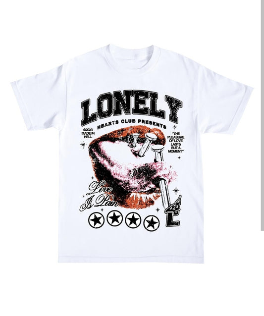 Lonely Hearts Club Love Is Pain T-shirt