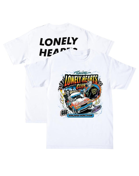 Lonely Hearts Club Racing Champs  T-shirt