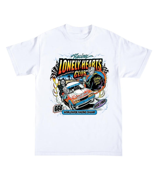 Lonely Hearts Club Racing Champs  T-shirt