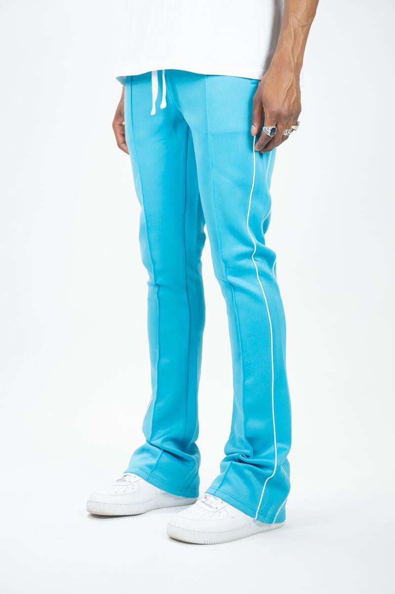 Rebel Minds Stacked Track Pants (Light Blue)