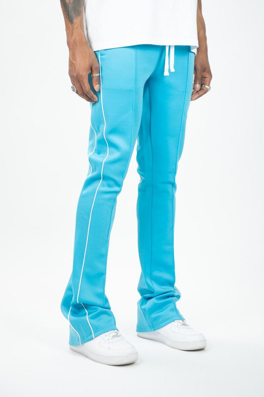 Rebel Minds Stacked Track Pants (Light Blue)