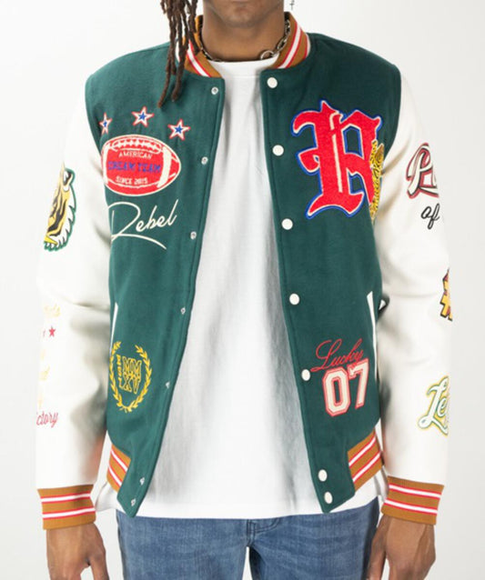 Rebel Minds State Of Mind Varsity Jacket