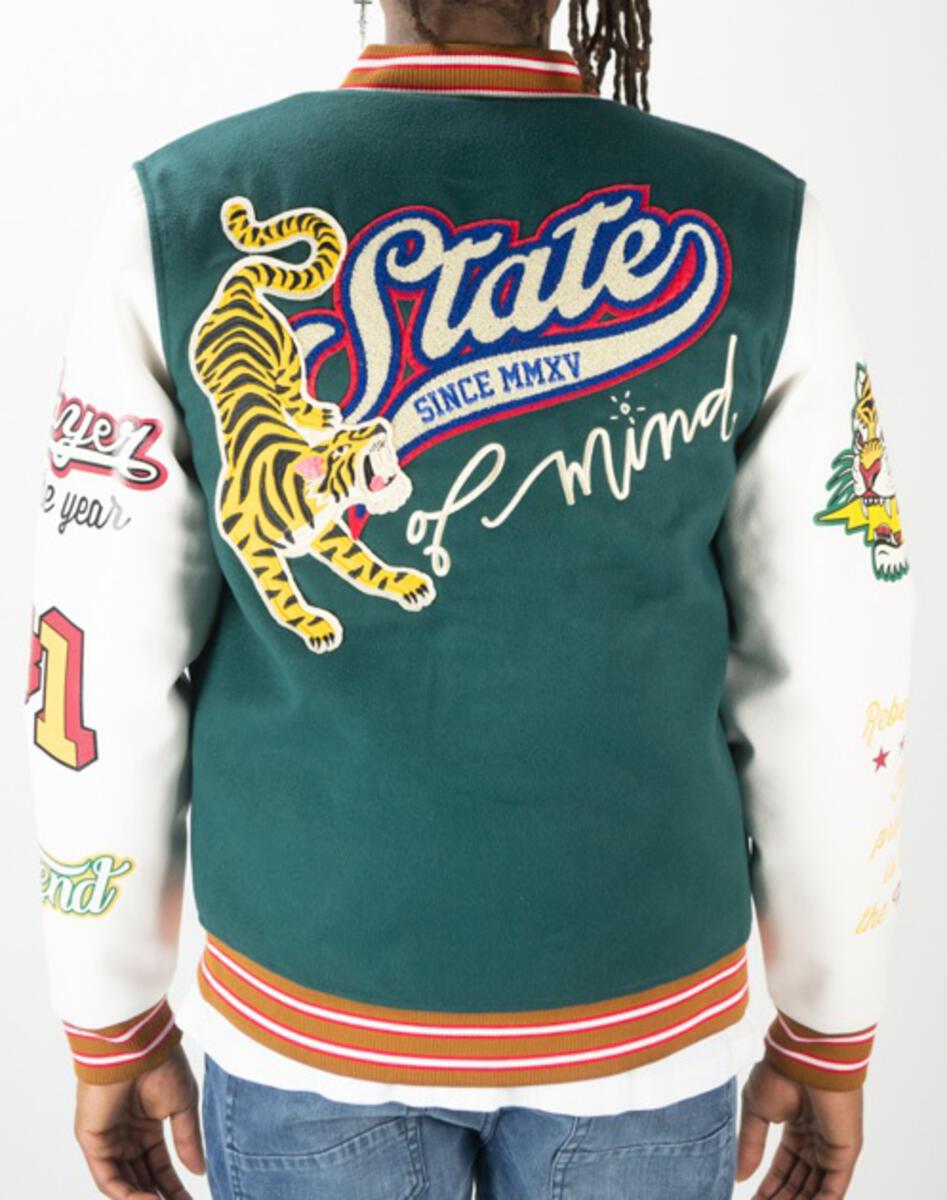 Rebel Minds State Of Mind Varsity Jacket