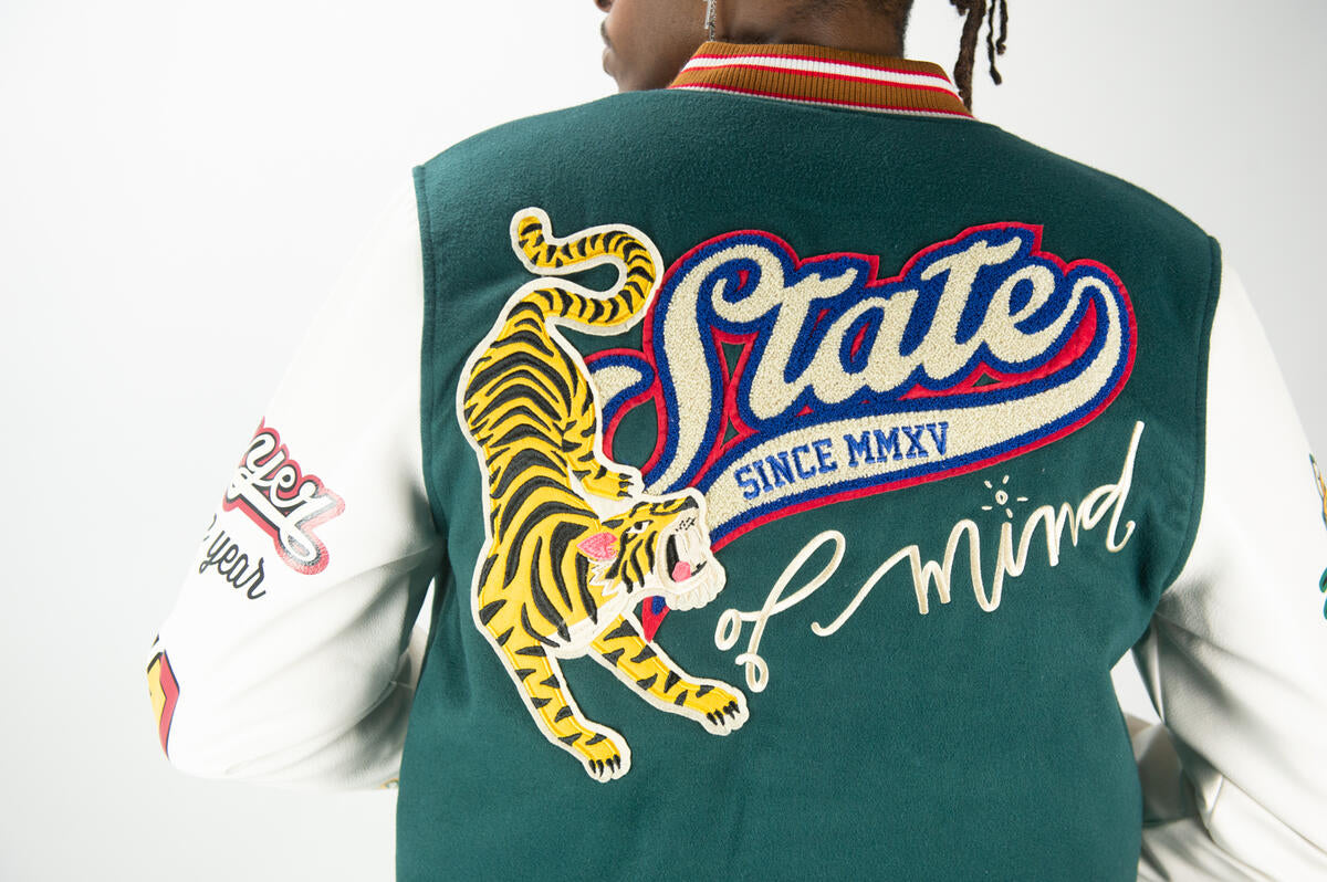 Rebel Minds State Of Mind Varsity Jacket