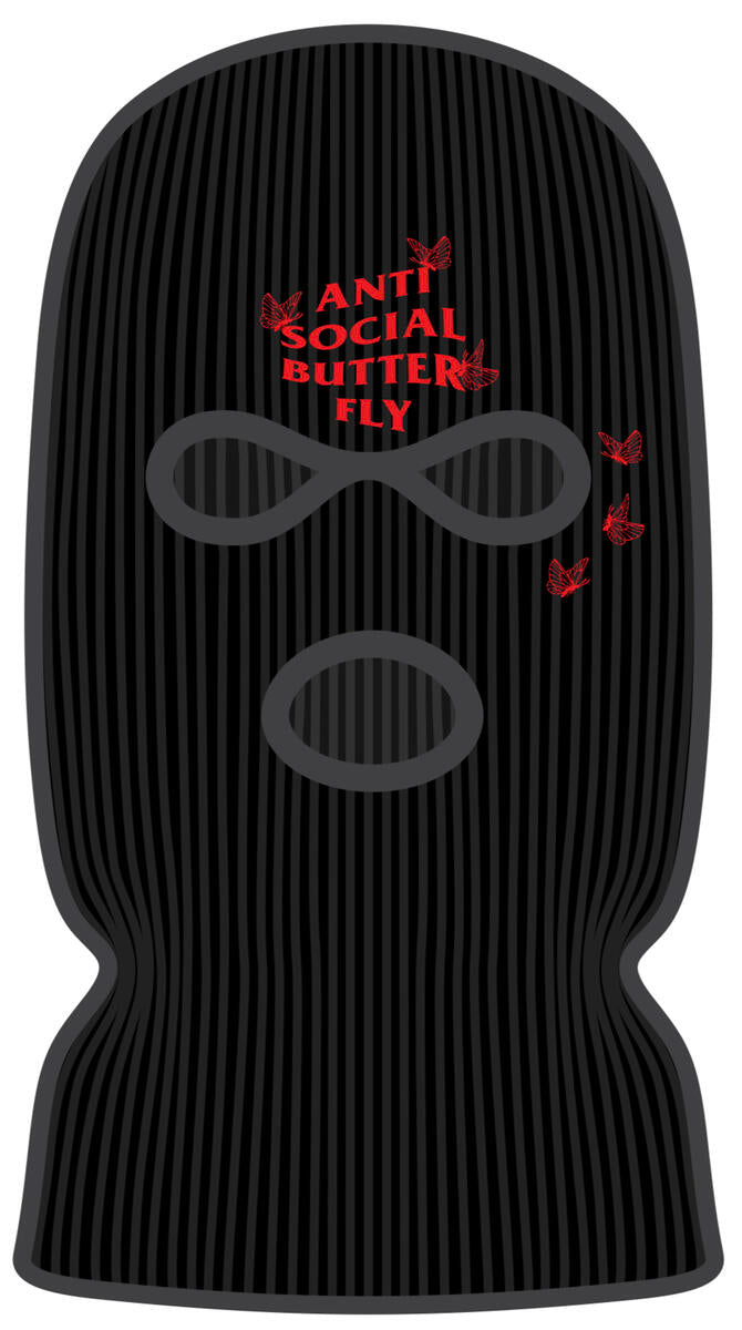 Muka Anti Social  Ski Mask