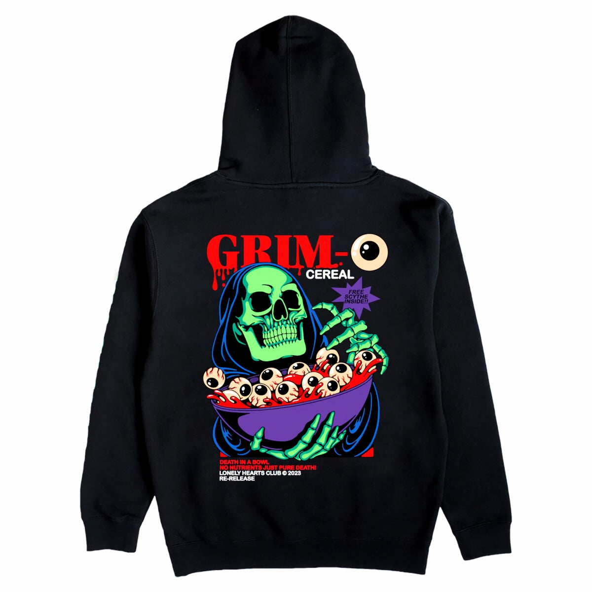 Lonely Hearts Club Grim Cereal Hoodie