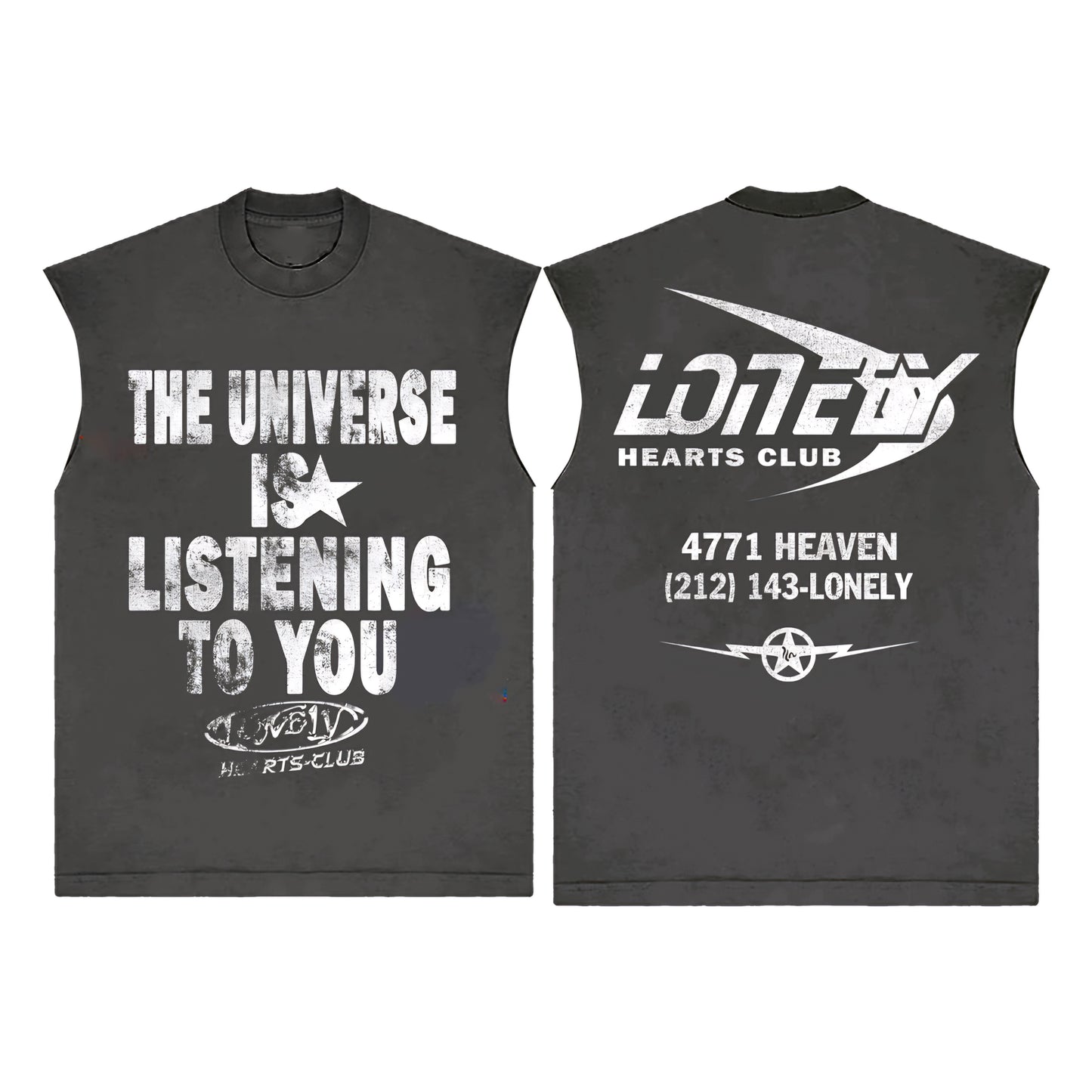 Lonely Hearts Club The Universe Sleeveless T-shirt