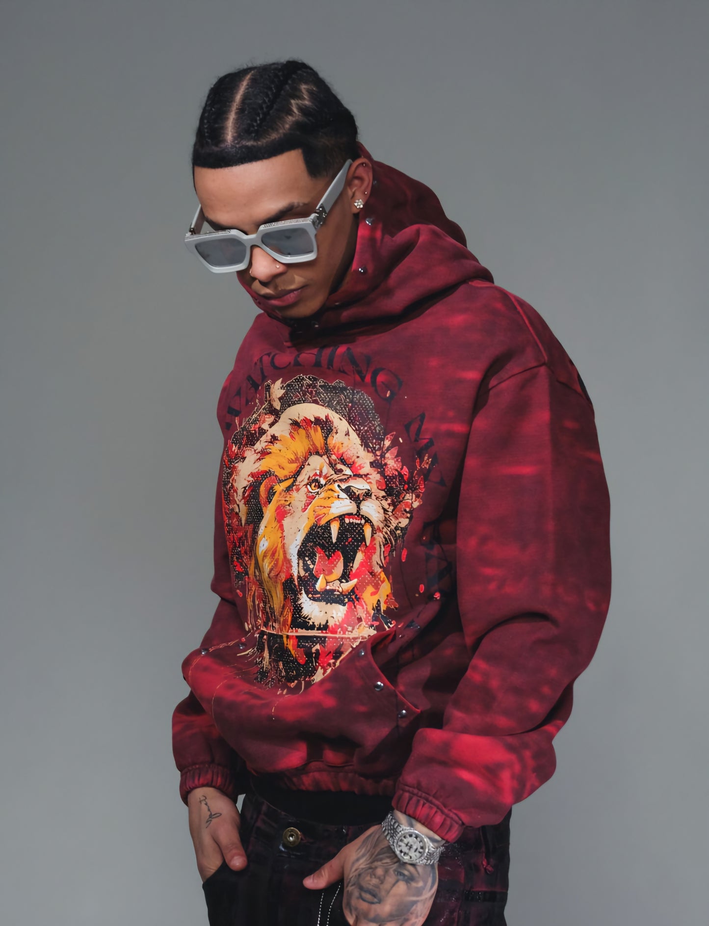 Gunzinii Lion Hearted Hoodie