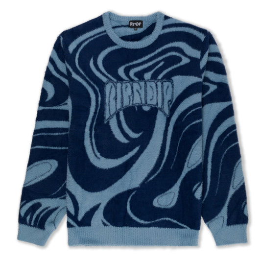 RipNDip Psychedelic Mohair Knit Sweater