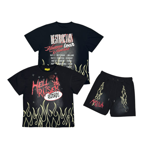 Civilized Hell Raiser T-shirt & Matching Short Set