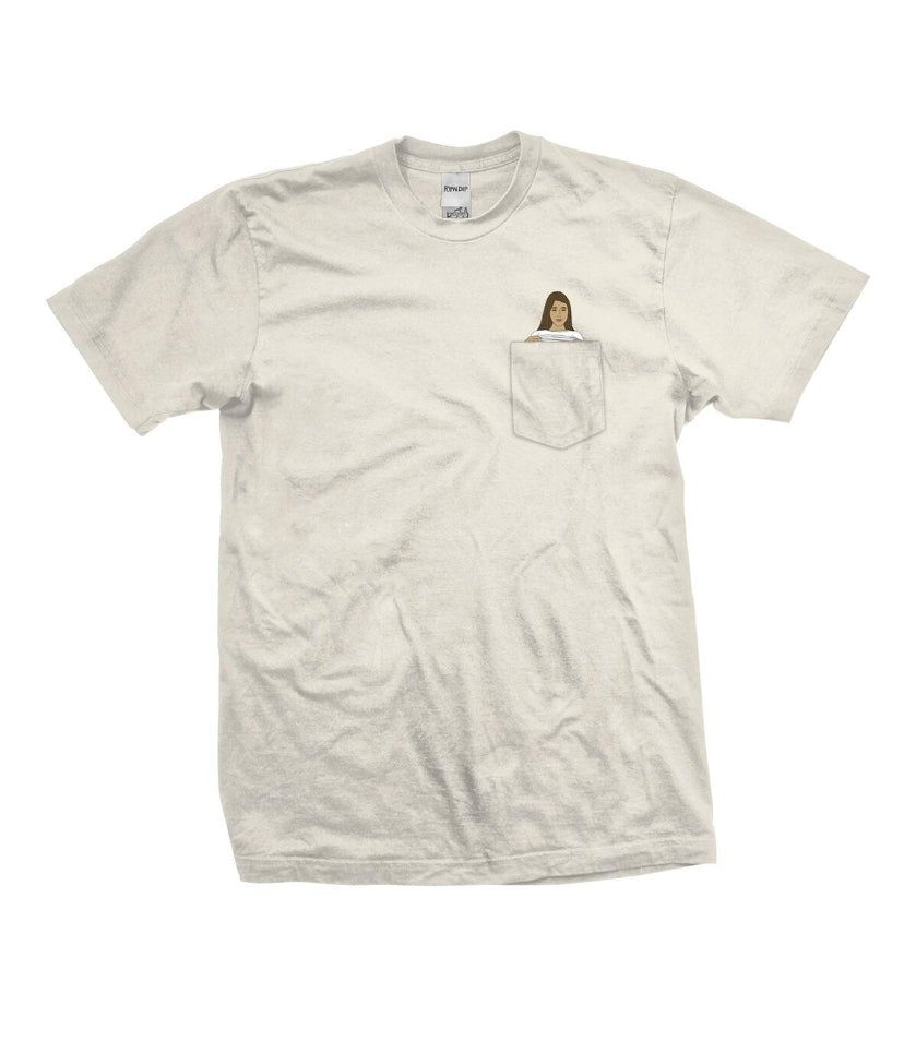 Ripndip Flashing Kitty's Pocket T-Shirt