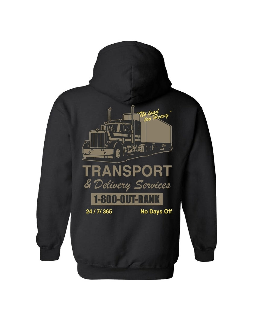 Outrank No Days Off (Transport) Hoodie