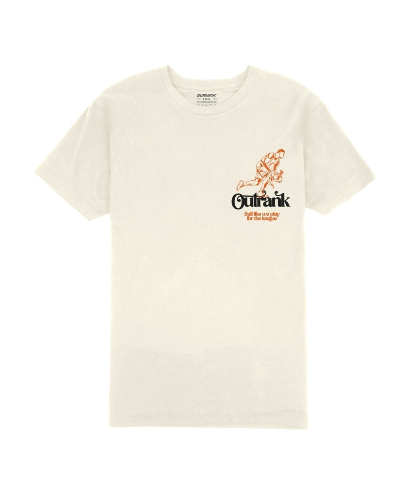 Outrank Ball Like T-shirt (Vintage White)