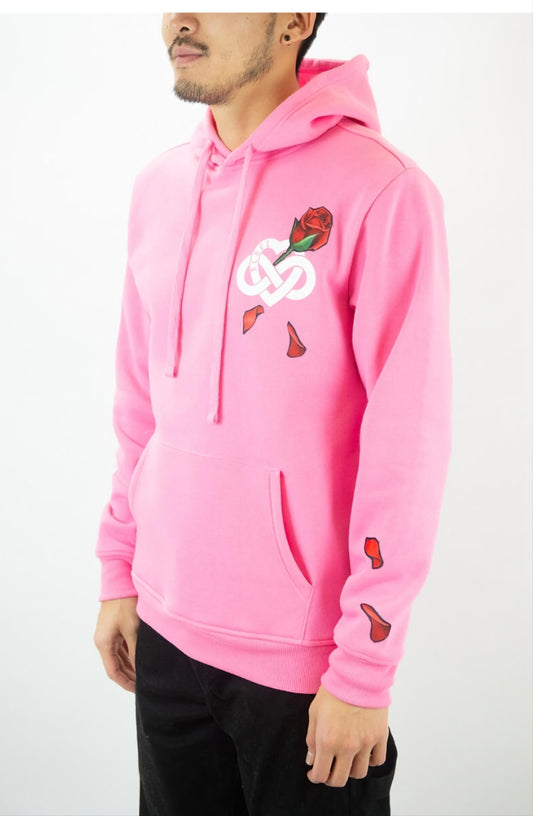 Rebel minds Infinite Amour Hoodie (Pink)