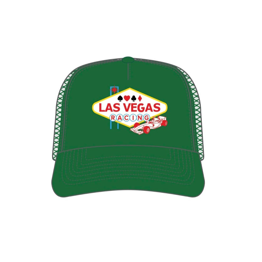 Muka Las Vegas Racing Trucker Hat (Green)