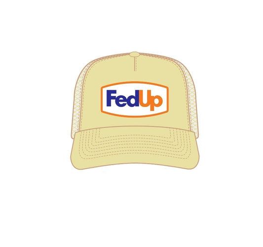 Muka Fed Up Trucker Hat (Oatmeal)