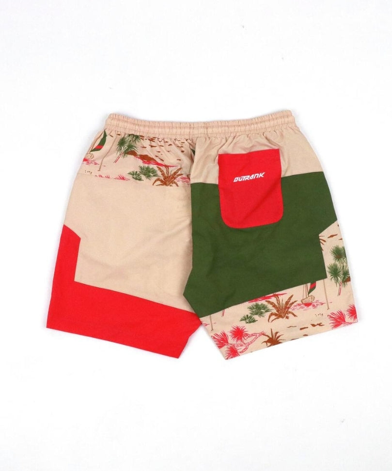 Outrank Getaway Color Blocked Shorts