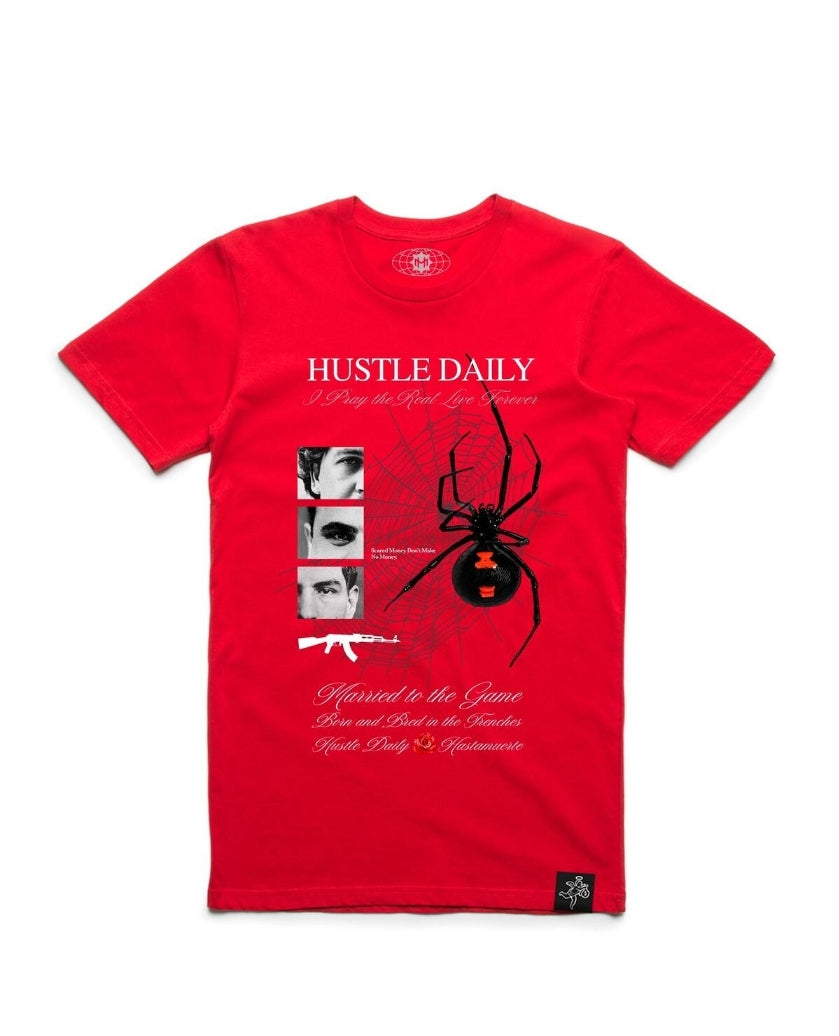 Hasta Muerte Black Widow T-shirt