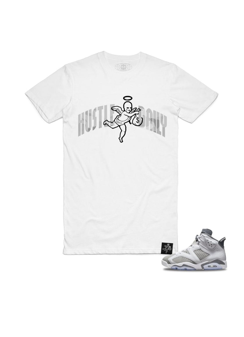 Hasta Muerte Hustle Hustle Daily (Cool Gray) T-shirt