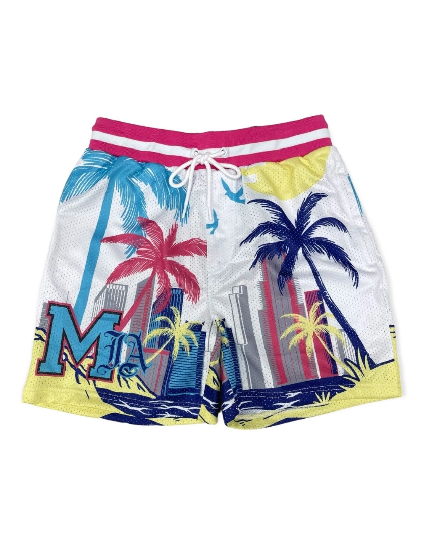 Rebel Minds Miami Mesh Shorts