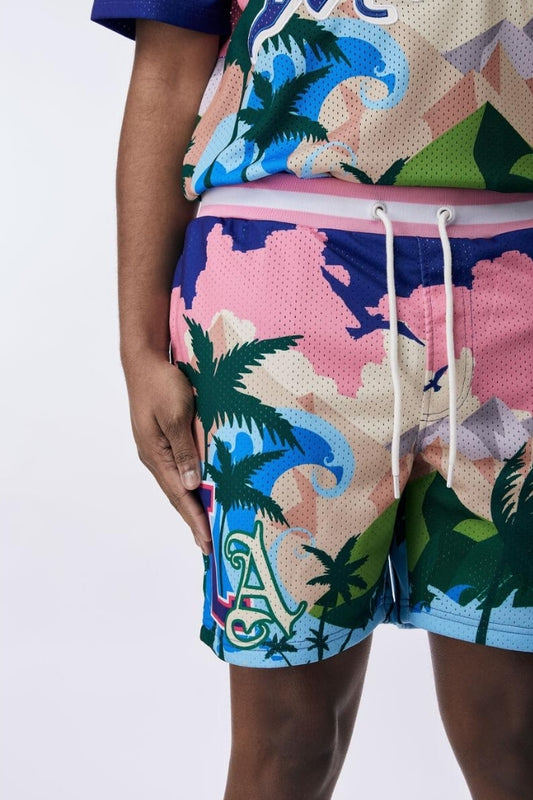 Rebel Minds Los Angels Mesh Shorts
