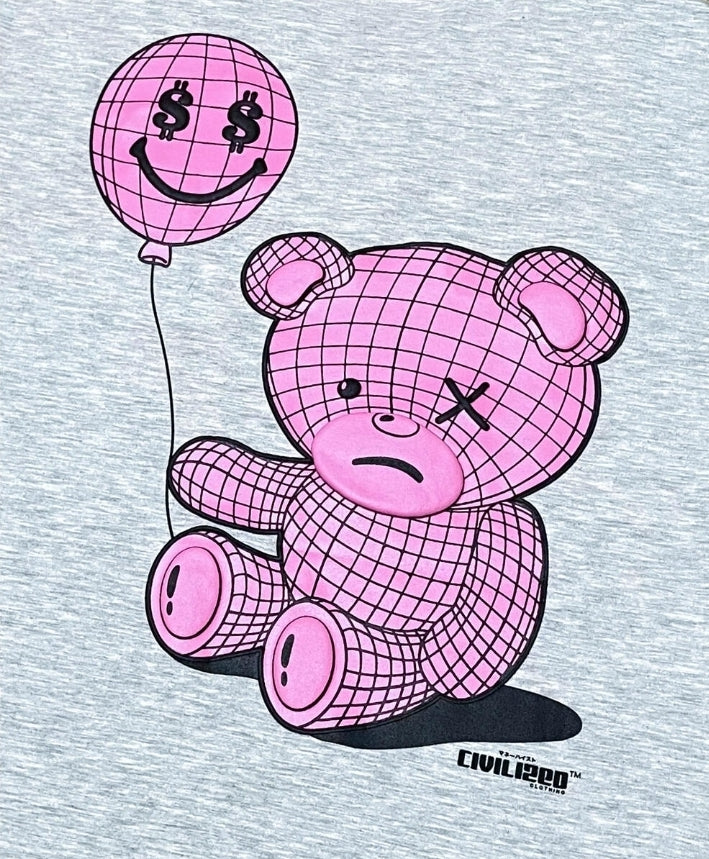 Civilized Happy Face Bear T-shirt