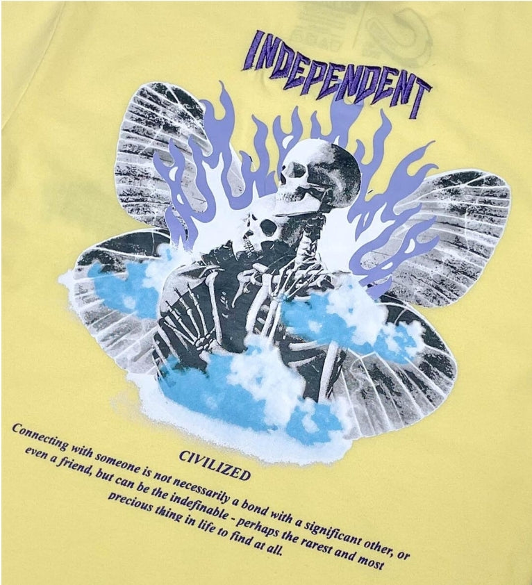 Civilized Independent Bonds T-shirt (Yellow)